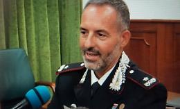 Il generale Scandone alla testa dei Carabinieri emiliani