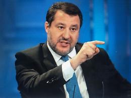 Matteo Salvini a Bologna, per presentare la sua squadra