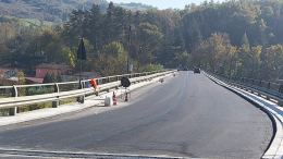 Intervento concluso sul ponte di Gatta, attesa la prova di carico il 23 novembre