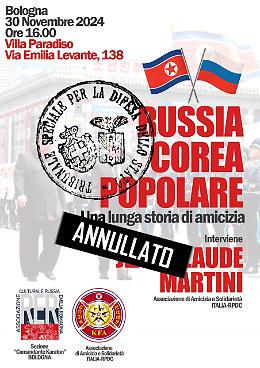 La mannaia della censura Pd annulla la conferenza sulla Russia