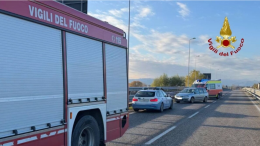 Scontro in tangenziale: traffico in tilt e disagi per ore