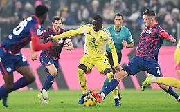 Bologna, che beffa con la Juve