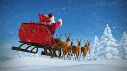 Scopri in tempo reale dove si trova Babbo Natale e quanti doni ha già consegnato