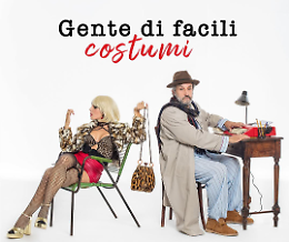 "Gente di facili costumi" al Teatro Masini di Faenza: Flavio Insinna e Giulia Fiume in scena