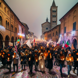 La città di Modena ospita la prima Marcia per la Pace: un appello alla nonviolenza il 1° gennaio 2025