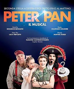 Il celebre musical "Peter Pan" di Edoardo Bennato torna a Modena tra effetti speciali e musiche indimenticabili l'8 gennaio 2025