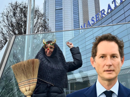 Befana (rossa) amara per John Elkann: oltre a Report il sacco di carbone