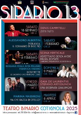 Teatro Binario di Cotignola: dal 18 gennaio all'8 aprile, persone comuni raccontano storie straordinarie