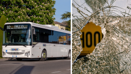 Forlimpopoli: sasso contro un autobus in corsa: distrutto il vetro della zona passeggeri