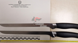 Bologna, camminava in centro con il volto insanguinato, urlando e con in mano dei coltelli da macellaio