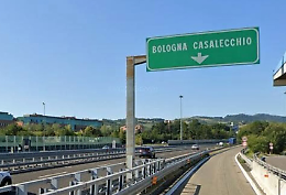 Chiusura notturna sulla A14 tra Casalecchio e A1 Milano-Napoli per lavori