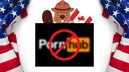 Guerra commerciale? Il Canada minaccia il colpo basso: niente più PornHub per gli USA!