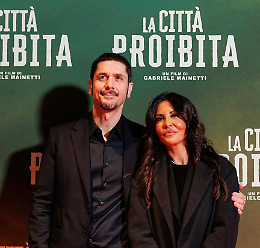 Gabriele Mainetti al The Space Cinema di Bologna per presentare il suo nuovo film 'La città proibita'