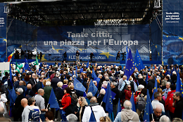La Uil di Emilia Romagna e Toscana alla manifestazione 'Una piazza per l'Europa'