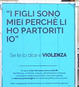 Manifesti contro la violenza sugli uomini a Bologna: Filippo Zanella spiega il perchè della campagna