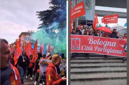 Metalmeccanici e sindacati scendono in piazza per il rinnovo del contratto collettivo
