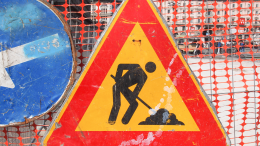 Lavori stradali nelle vie Molinelli e Felice Battaglia