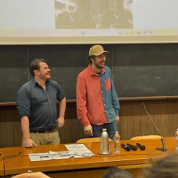 I Pinguini Tattici Nucleari ospiti all'Università di Bologna per l'evento 'La musica come forma di aggregazione'