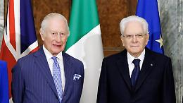 Mattarella con Re Carlo: "Europa e Regno Unito uniti in nome della pace"