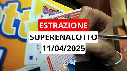 Estrazione Superenalotto, ecco i numeri vincenti di venerdì 11 aprile 2025