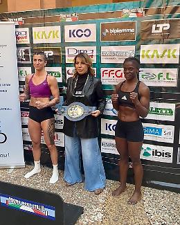 Pamela Malvina Noutcho Sawa pronta alla difesa del titolo EBU alla Bondi Arena di Ferrara