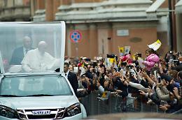 La visita del 2017 di Papa Francesco a Bologna