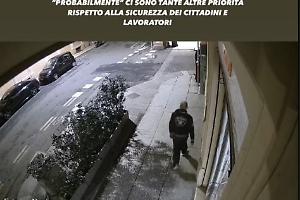 Rapinato in via Galliera, punta il dito contro le istituzioni