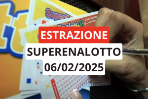 Estrazione Superenalotto, ecco i numeri vincenti di giovedì 6 febbraio 2025