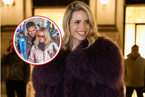 Michelle Hunziker felice con Alvise Zago a St. Moritz