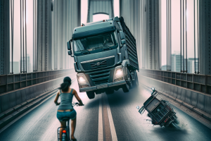 La Pm individua e denuncia un pirata della strada