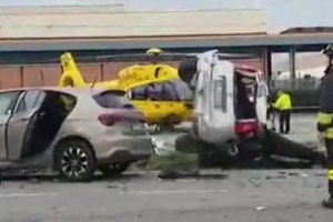 Incidente sulla via Emilia: un 79enne ha riportato ferite gravi a seguito dello scontro