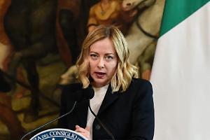 Giorgia Meloni: "Le divisioni dell'Occidente indeboliscono tutti"