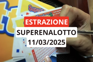 Estrazione Superenalotto, ecco i numeri vincenti di martedì 11 marzo 2025