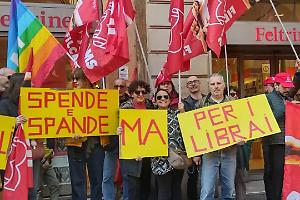 Lavoratori Feltrinelli in presidio a Bologna: otto ore di sciopero per il rinnovo del contratto integrativo