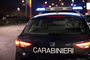 Fiat Panda rubata recuperata dai Carabinieri a Castel San Pietro dopo l'inseguimento e la fuga a piedi dei ladri