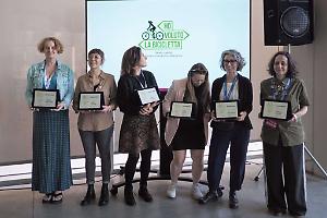 Bologna celebra il ciclismo femminile: le vincitrici del premio "Ho voluto la bicicletta"