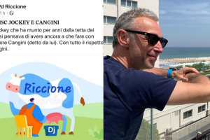 Vignetta del PD contro Radio Deejay: la rottura con Riccione si aggrava