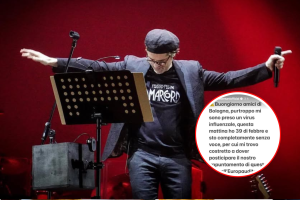 Rinviato al 3 giugno il concerto di Samuele Bersani a Bologna