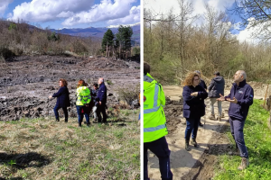 Frana a Boccassuolo: altri 7 residenti evacuati e una terza strada danneggiata