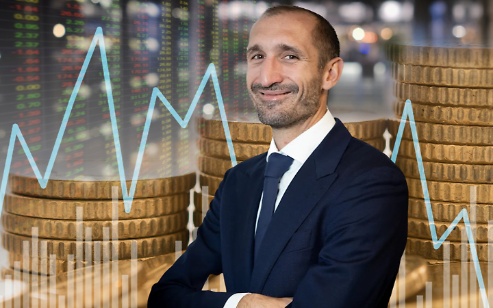 Giorgio Chiellini gioca in attacco: ecco come ha investito 12 milioni fra AI e fintech (ma non Tether)